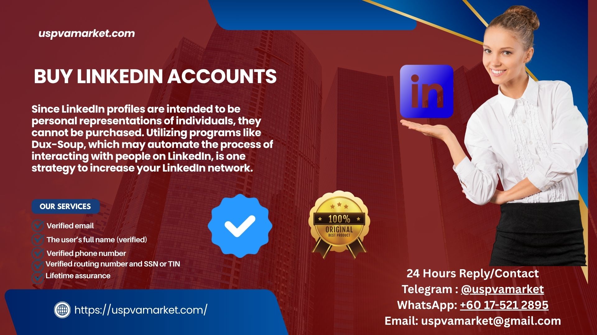 Buy Linkedin Accounts